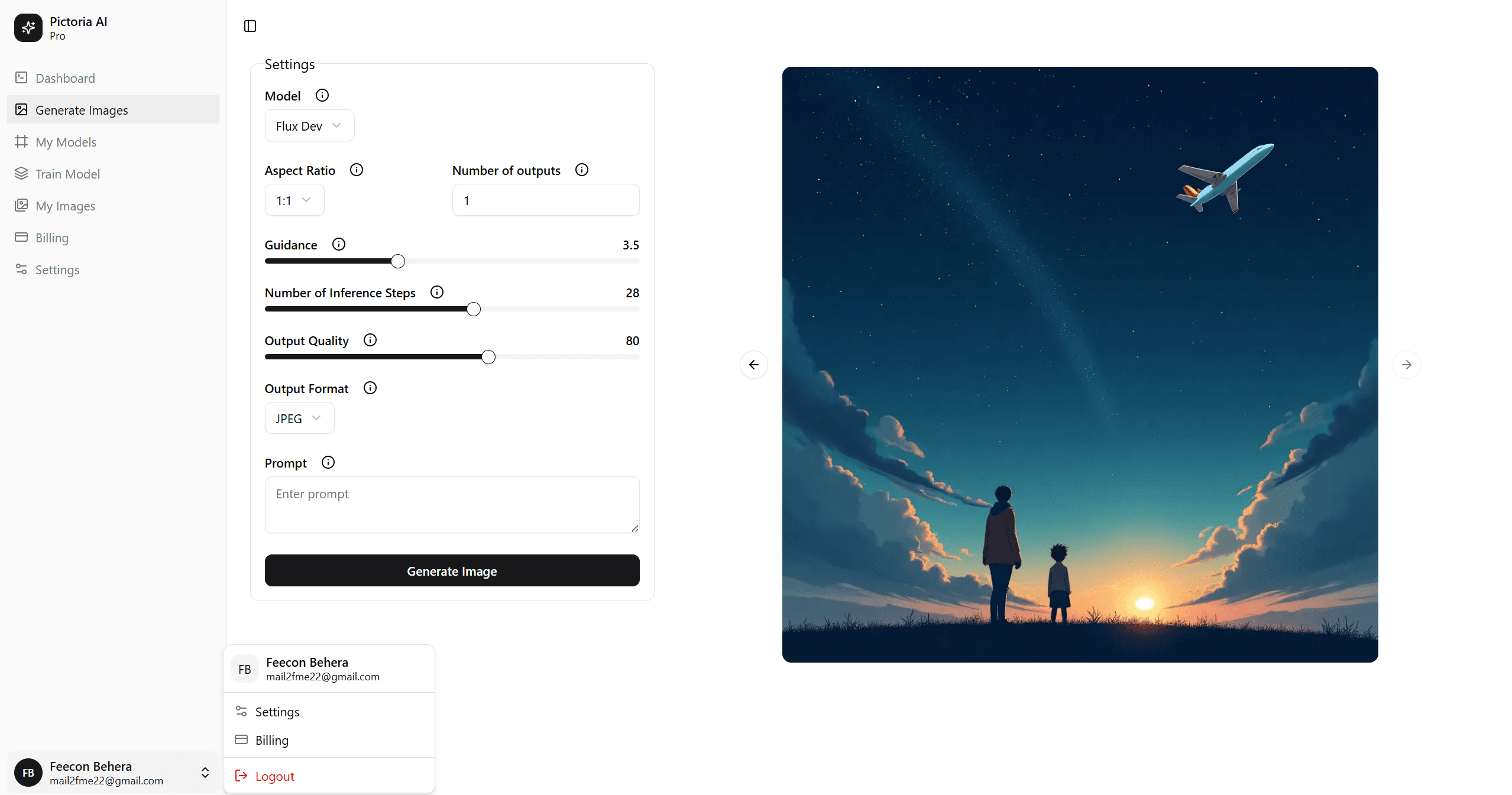 Pictoia AI - Generate Image